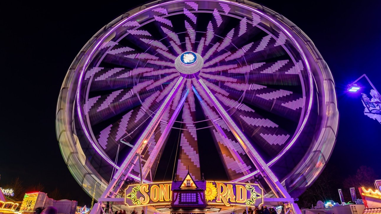Herbstsend Münster 2026 – Riesenrad auf dem Schlossplatz