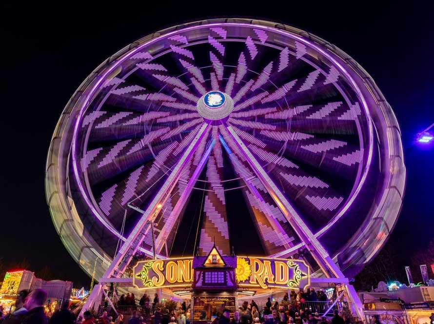 Herbstsend Münster 2026 – Riesenrad auf dem Schlossplatz