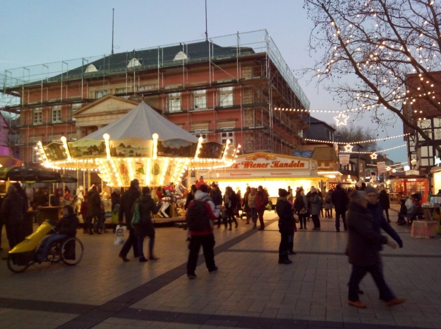 Andreasmesse Detmold 2026 mit Kirmesbetrieb in der historischen Innenstadt