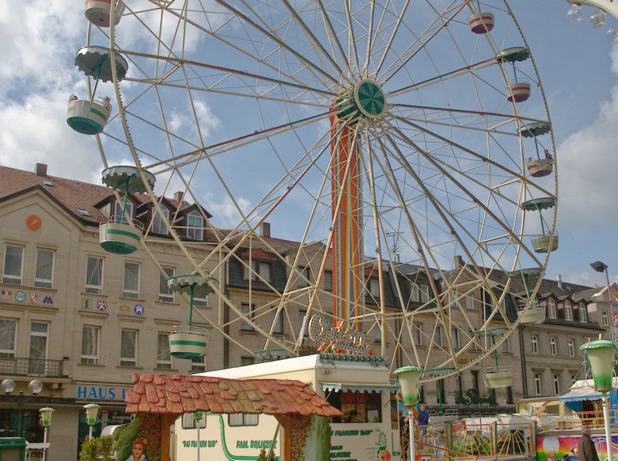 Michaelis-Kirchweih Fürth 2026 – Riesenrad auf der Fürther Kärwa