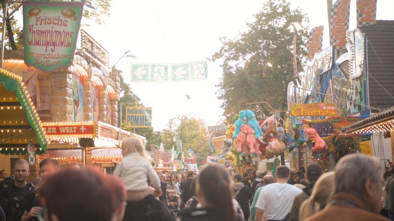 Haaner Kirmes 2026 auf der Kaiserstraße in Haan