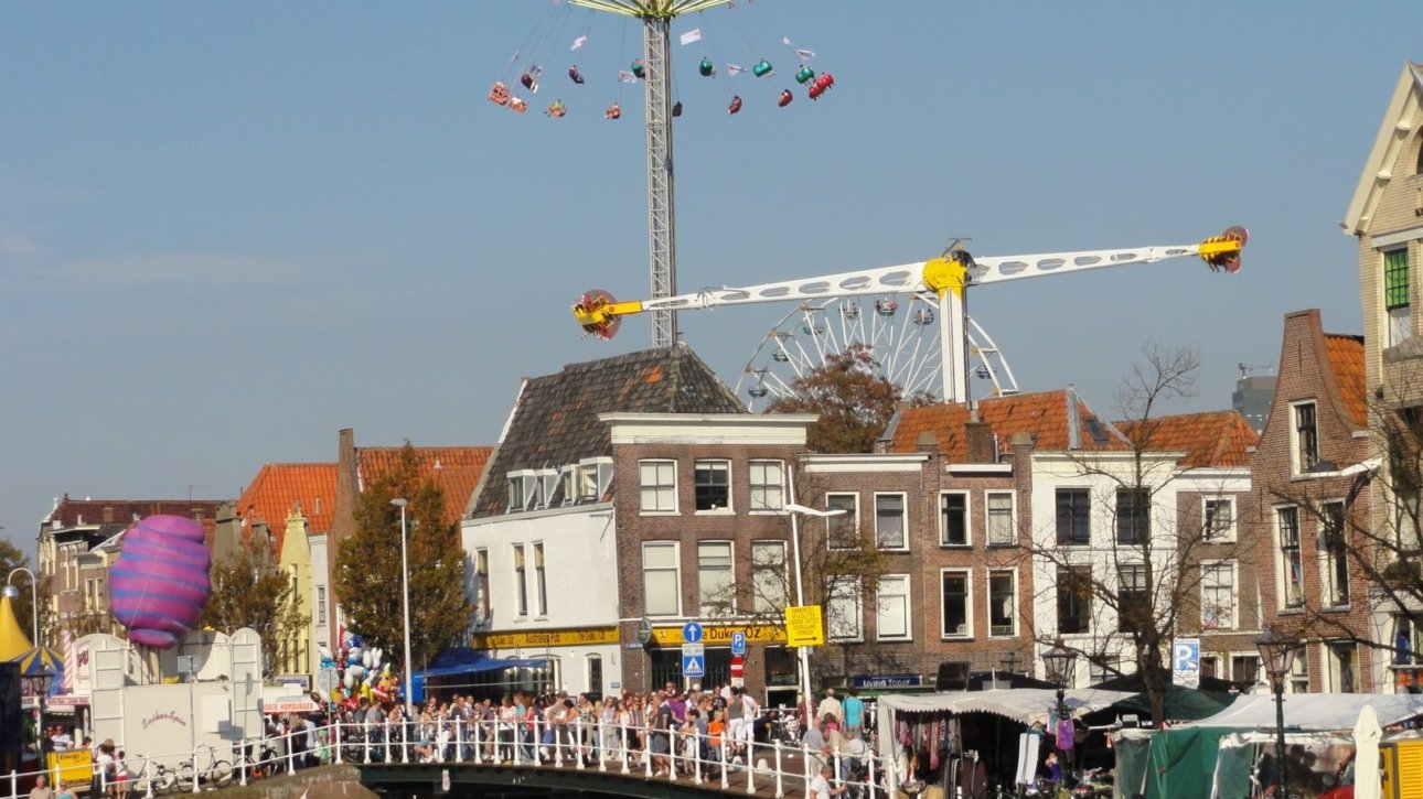 Leidens Ontzet Kirmes 2026 – Kirmesroute in der Leidener Innenstadt