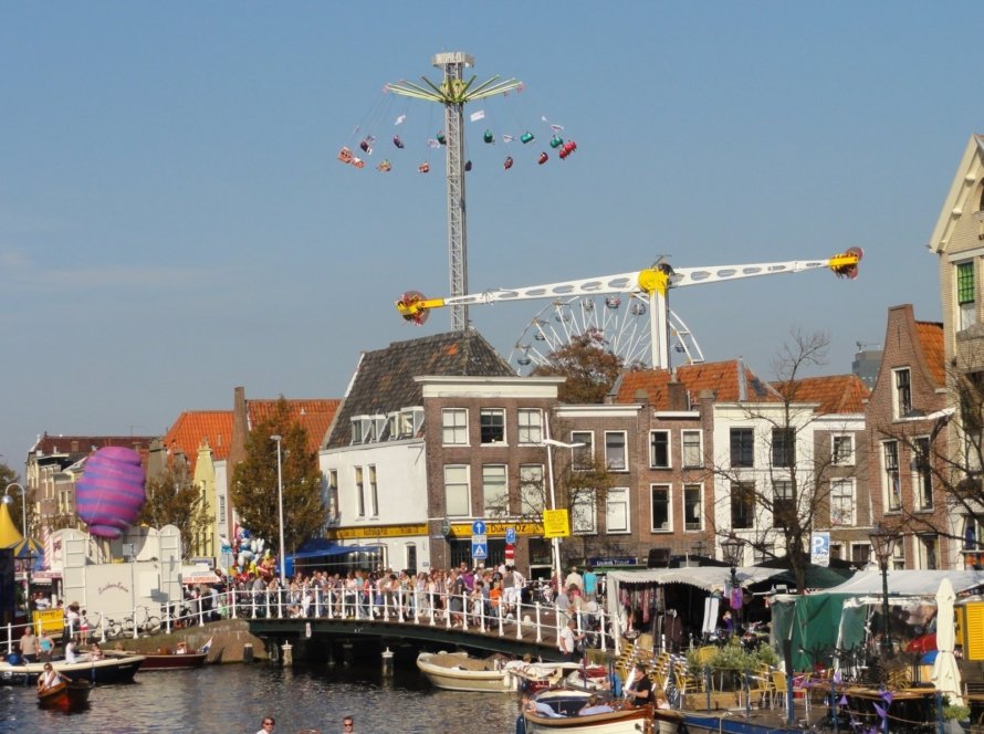 Leidens Ontzet Kirmes 2026 – Kirmesroute in der Leidener Innenstadt