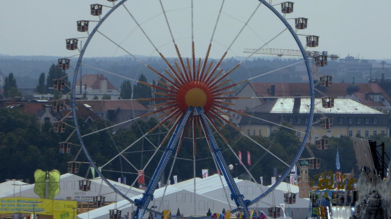 Oktoberfest München 2027 – Riesenrad auf der Theresienwiese