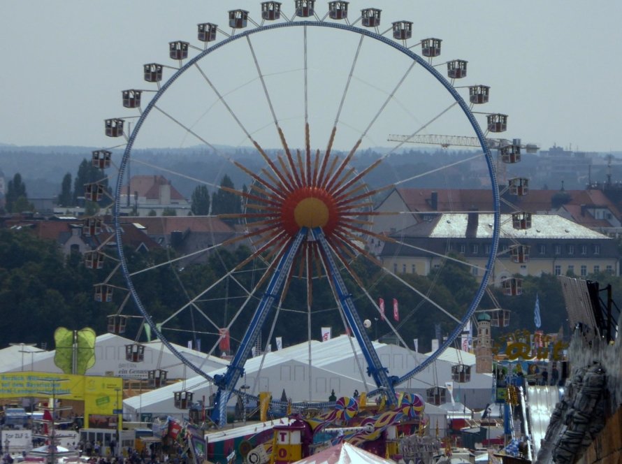 Oktoberfest München 2027 – Riesenrad auf der Theresienwiese
