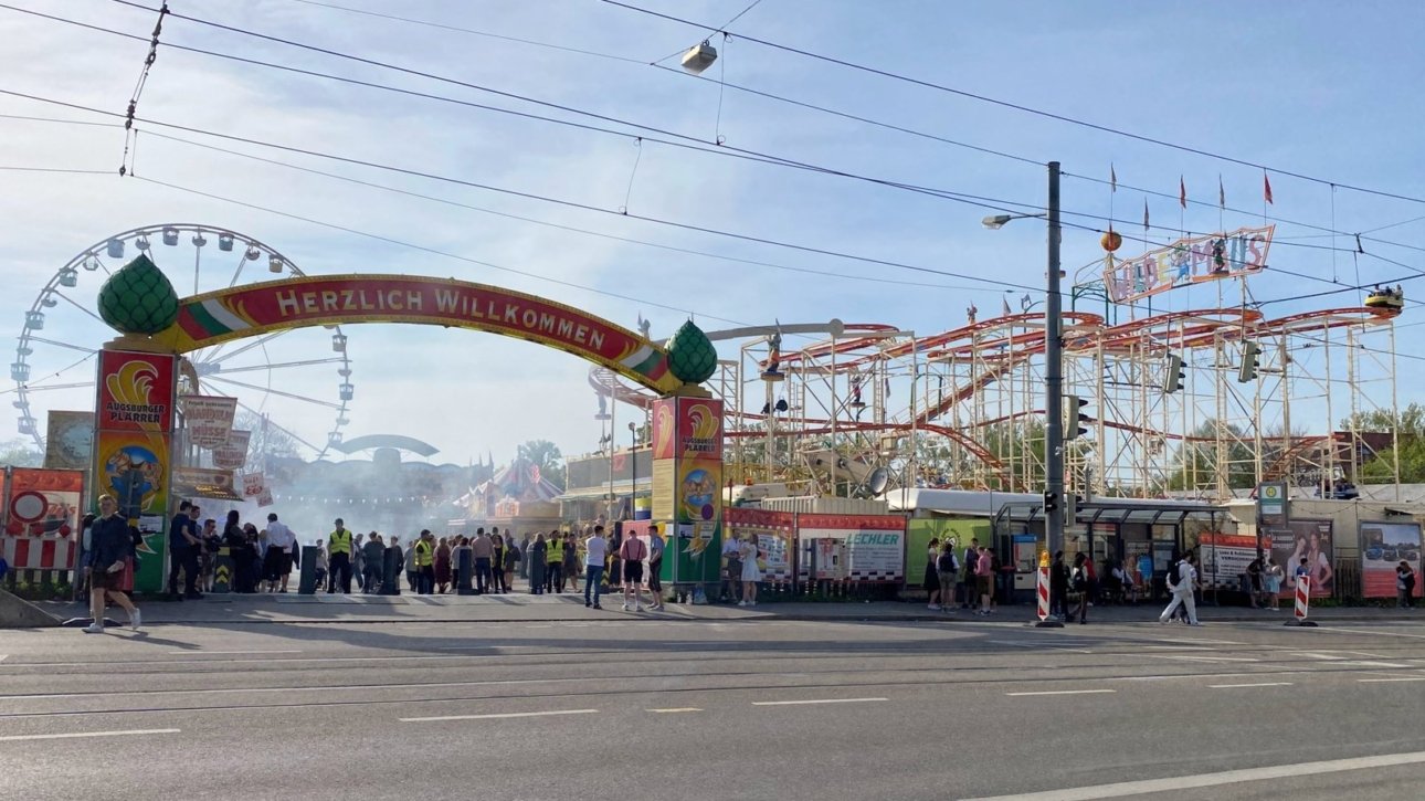 Augsburger Frühjahrsplärrer 2027 auf dem Plärrergelände