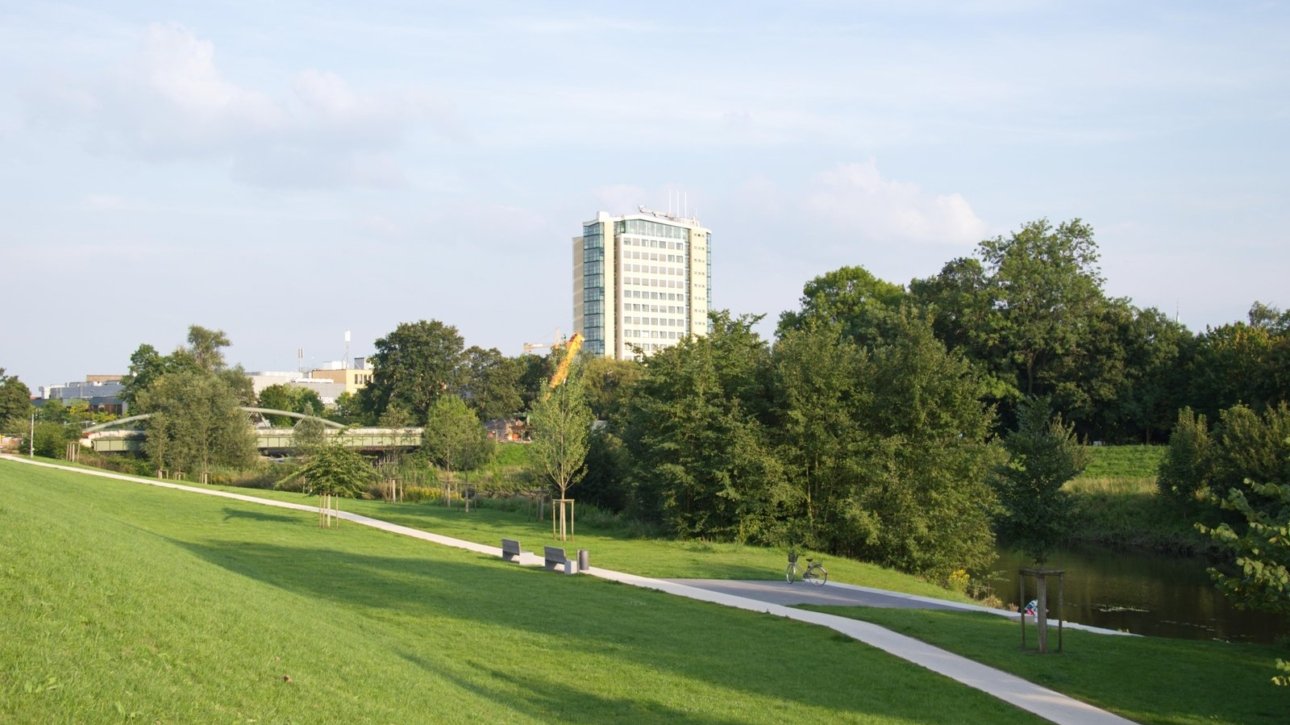 Lünsche Mess 2026 – Rathaus und Lippe in Lünen