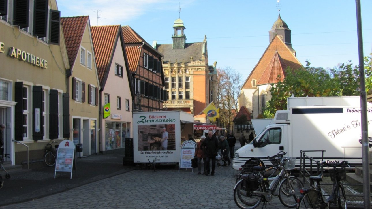 Ahlener Herbstkirmes 2026 – Markt in Ahlen als Standortmotiv
