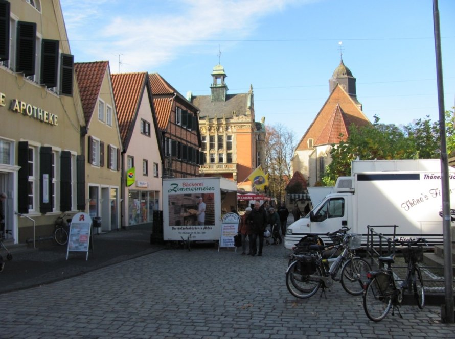 Ahlener Herbstkirmes 2026 – Markt in Ahlen als Standortmotiv