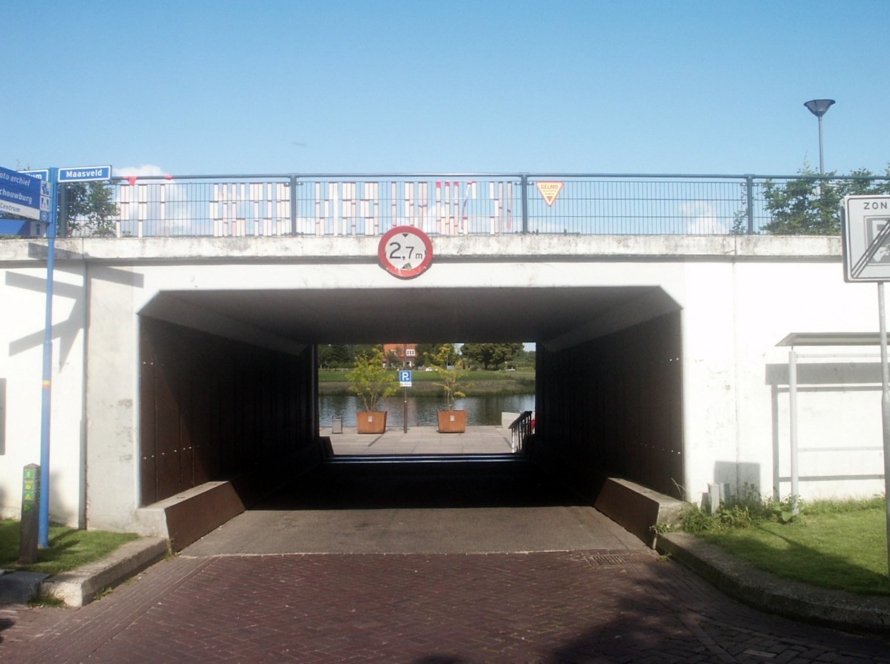 Kermis Cuijk 2026 – Standortmotiv an Maasboulevard und Maasveld