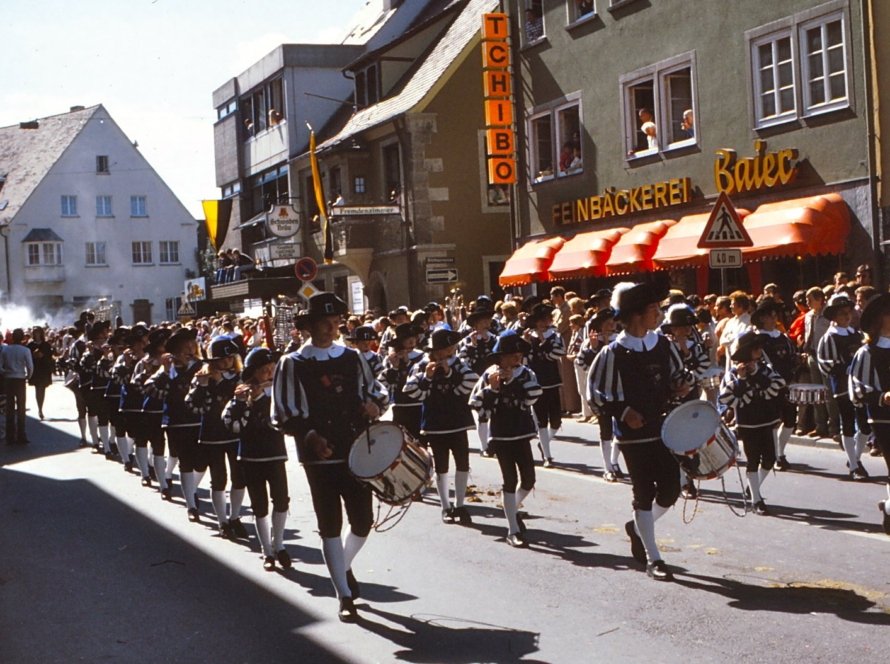 Fränkisches Volksfest Crailsheim 2026 – historische Originalaufnahme des Volksfests von 1979