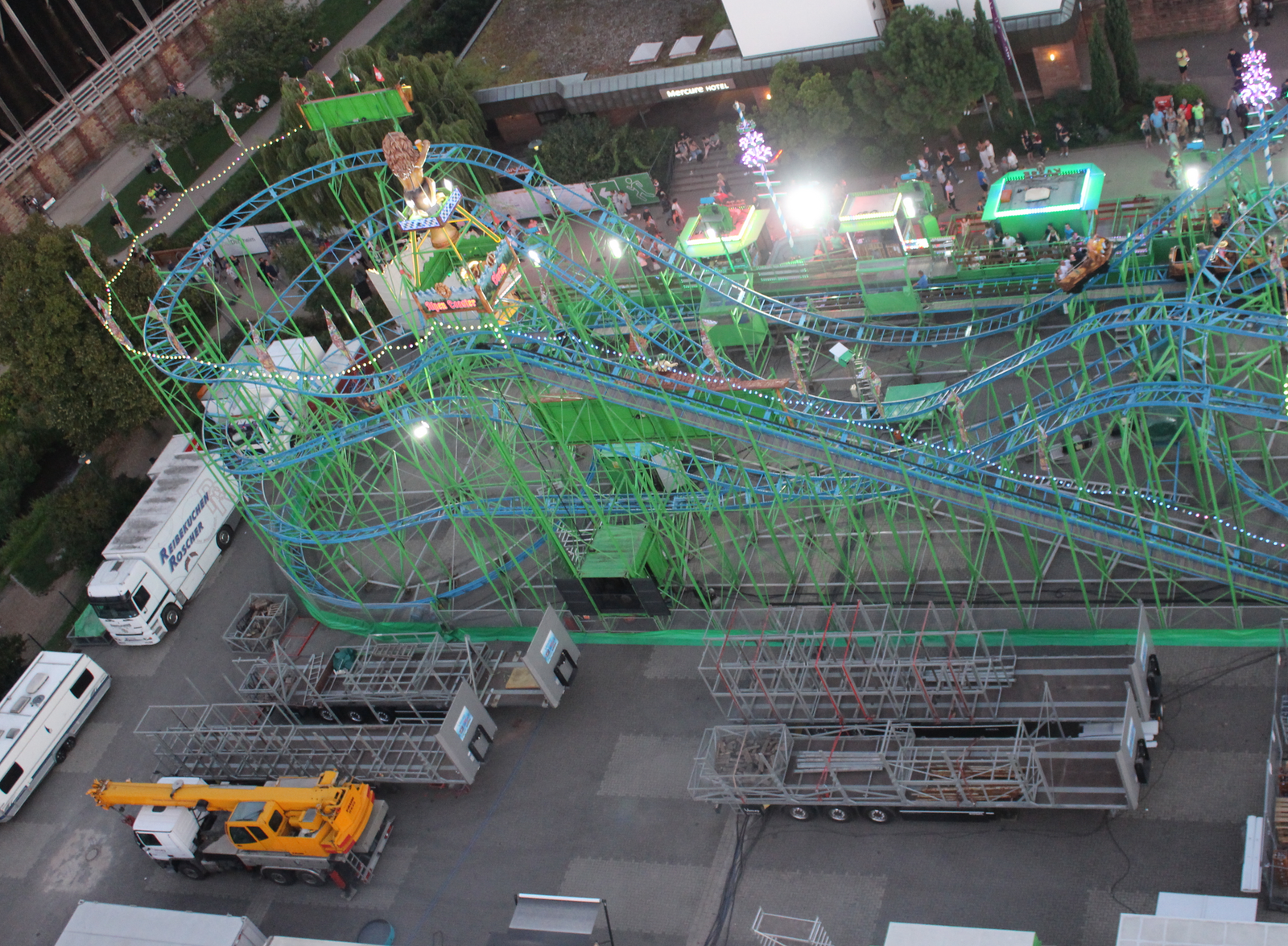 Alpen Coaster – Vorlop, Archivbild Dürkheimer Wurstmarkt 2023 Alpen Coaster Vorlop auf dem Dürkheimer Wurstmarkt