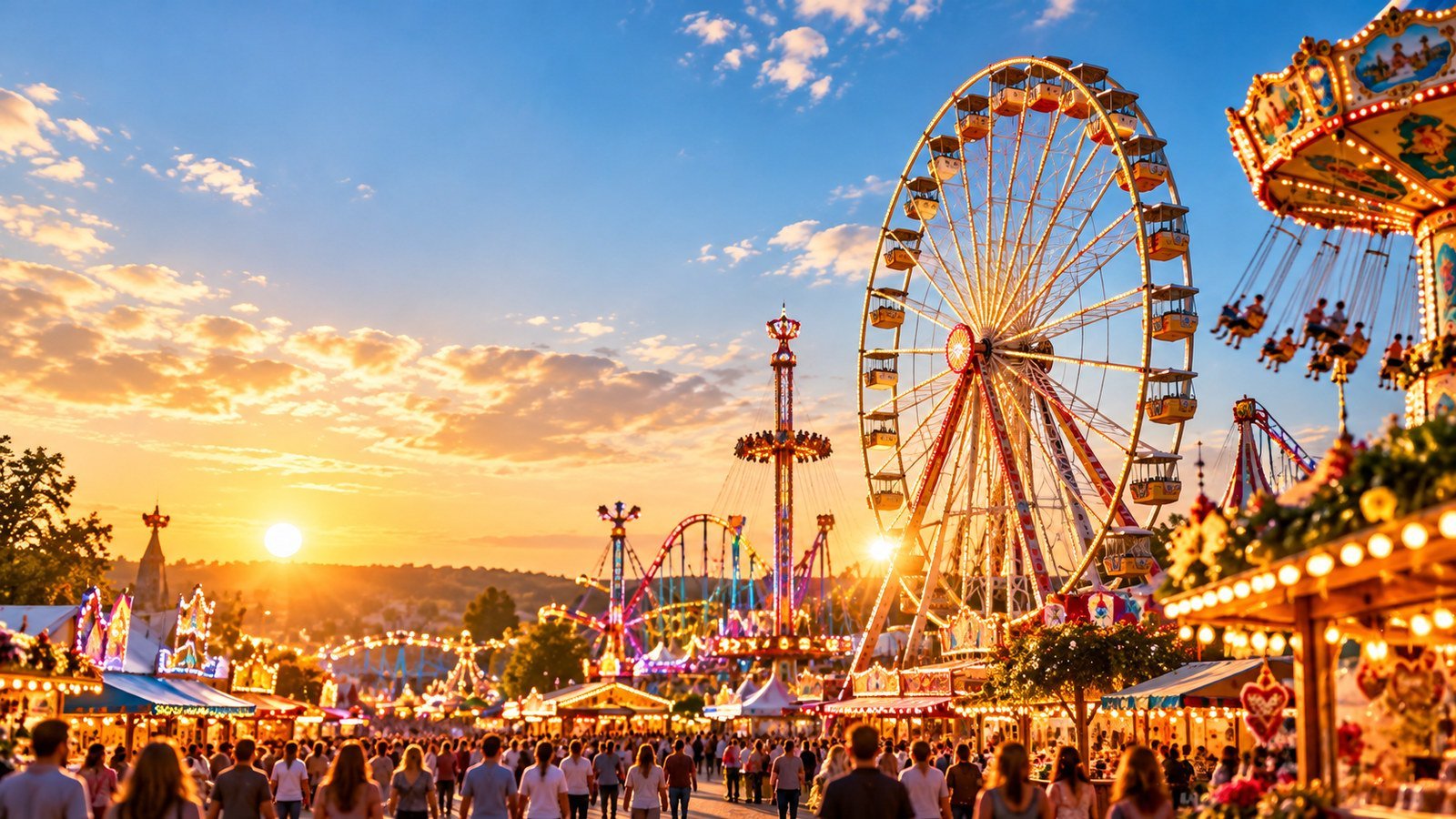 Herdersem – Sint-Antoniuskermis 2027 – helles Kirmes-Symbolbild