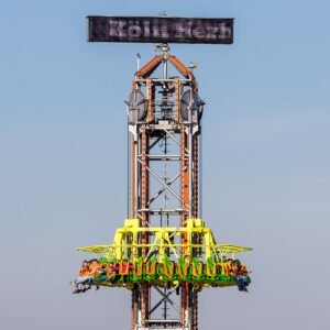 Kölner Herbstvolksfest 2016 – Freifallturm (Archiv) Freifallturm auf dem Kölner Herbstvolksfest in Köln-Deutz